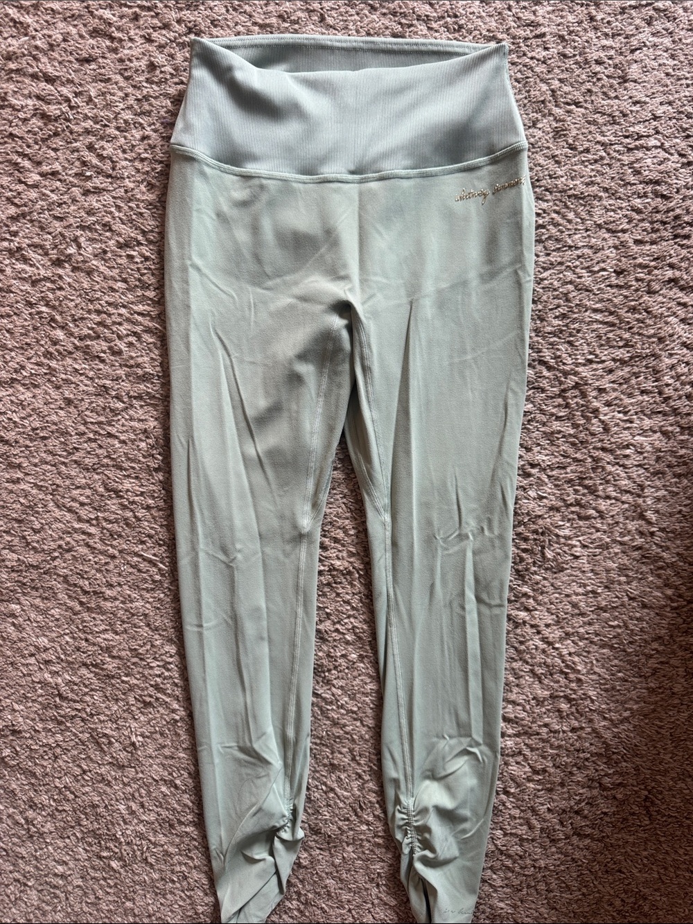 Gym shark Light Sage Green High-Waist Leggings